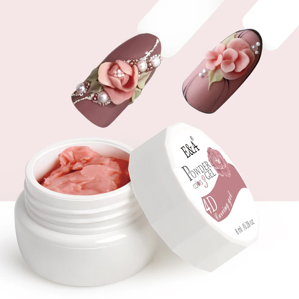 3D Modeling Plasticine Gel Nail Polish