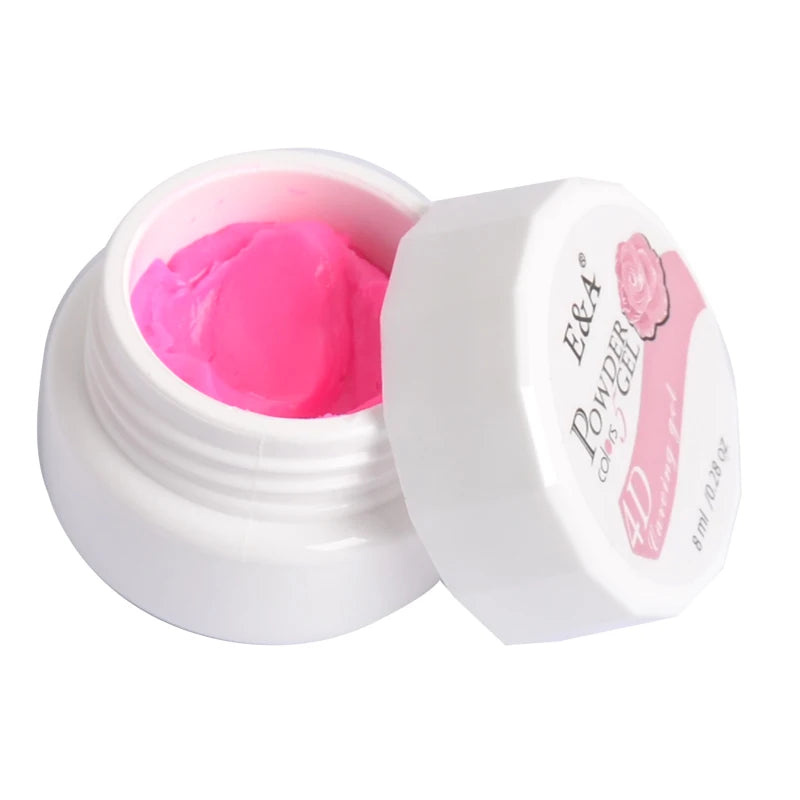 3D Modeling Plasticine Gel Nail Polish