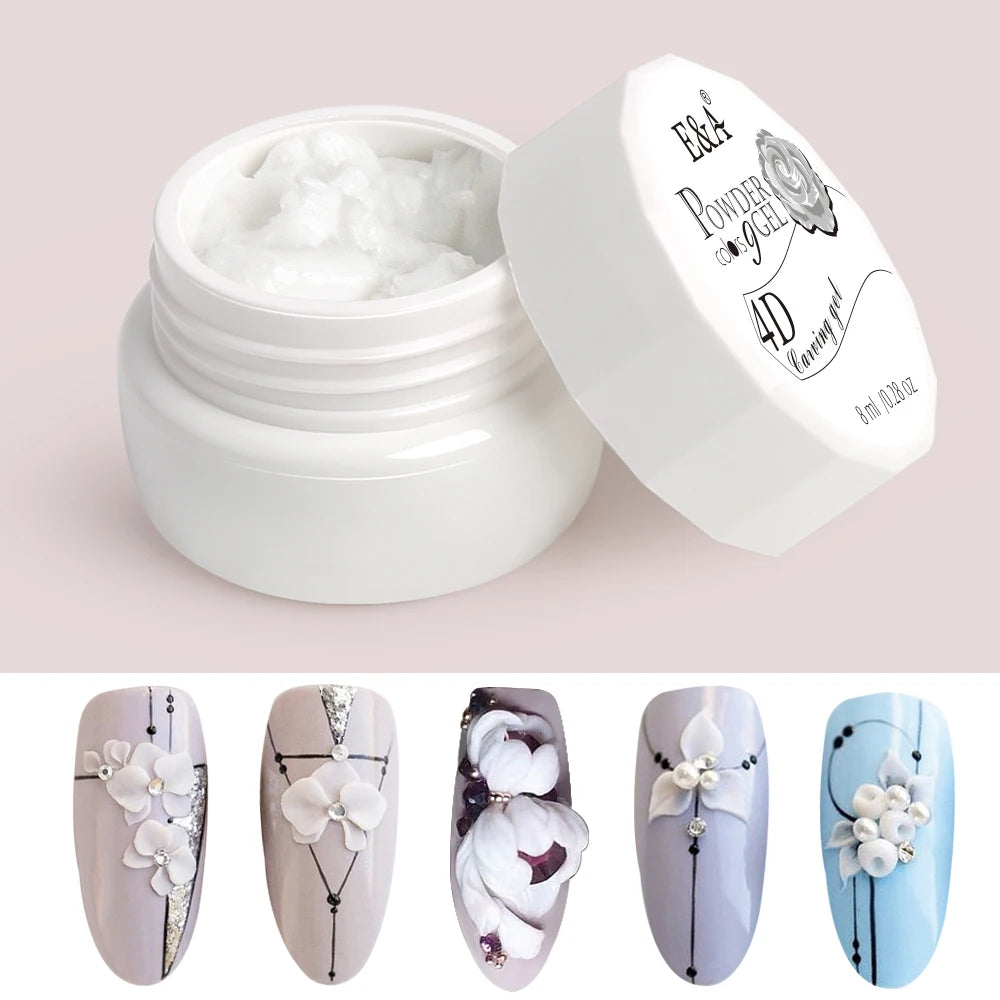 3D Modeling Plasticine Gel Nail Polish