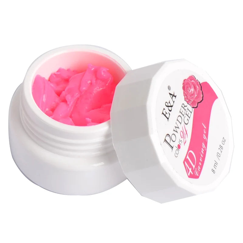 3D Modeling Plasticine Gel Nail Polish