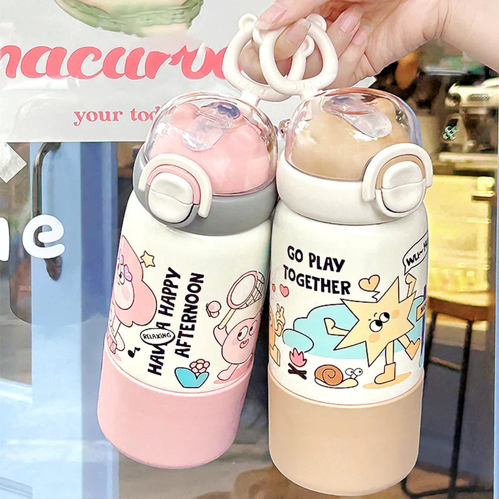 Kids Water Bottle For Outdoor  - Stainless Steel