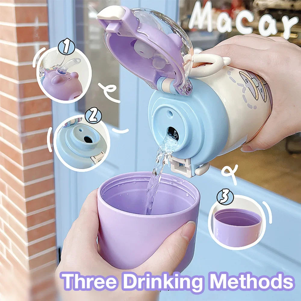 Kids Water Bottle For Outdoor  - Stainless Steel